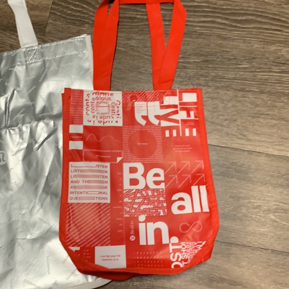 Lululemon reusable tote bag bundle - Picture 2 of 3